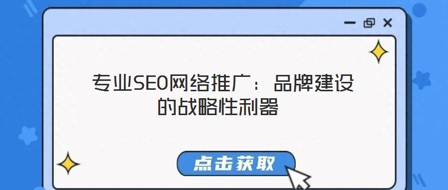  专业SEO网络推广：品牌建设的战略性利器